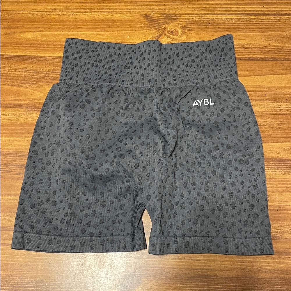 AYBL Charcoal Leopard Pattern Shorts - image 2